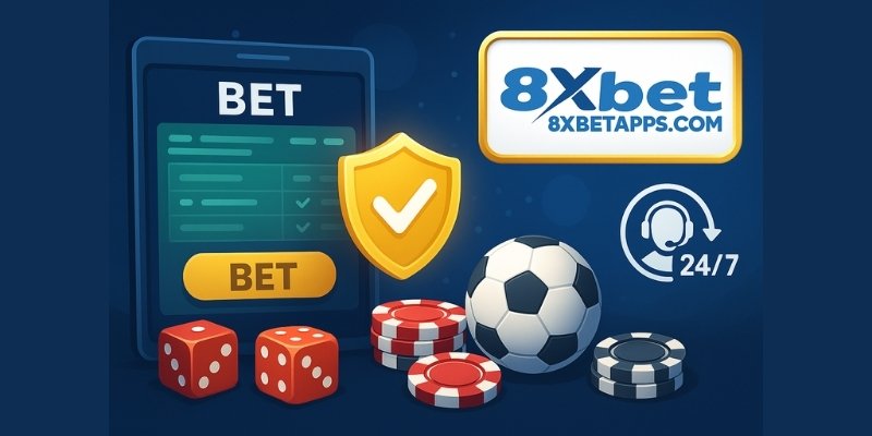 8XBET cam kết giao dịch nhanh, bảo mật cao và hỗ trợ 24/7 cho mọi người chơi
