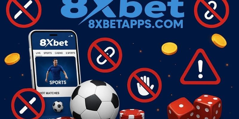 8XBET miễn trách nhiệm với lỗi thiết bị, truy cập sai link, sự cố khách quan và vi phạm quy định.