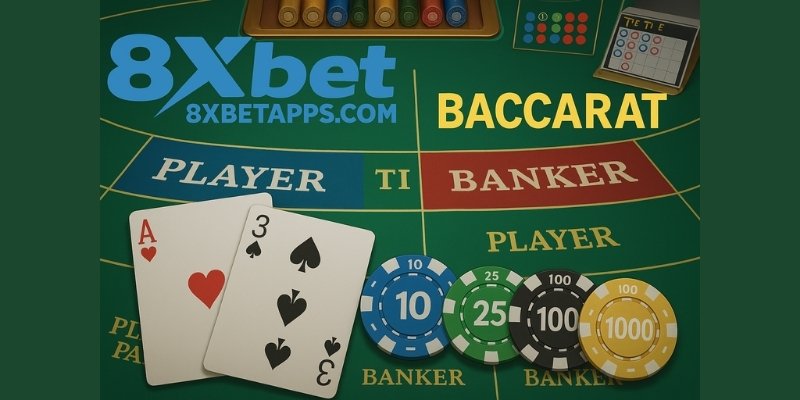Giới thiệu cơ bản về baccarat là gì tại 8xbet app