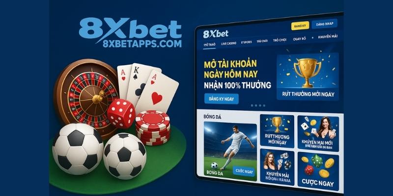 Lỗi đăng nhập 8XBET thường do sai mật khẩu, link, mạng hoặc app lỗi.