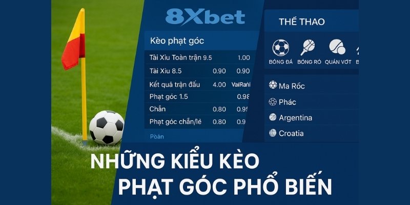 Những kiểu soi kèo phạt góc phổ biến