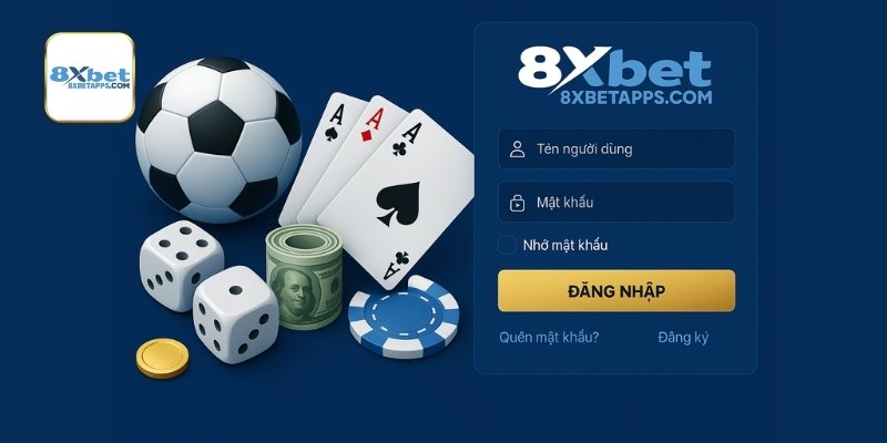 Quên mật khẩu 8XBET? Nhấn “Quên mật khẩu” và làm theo hướng dẫn