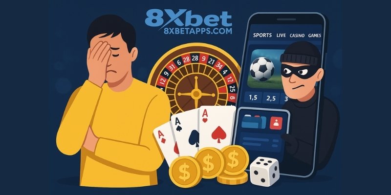 Vi phạm thông tin, chia sẻ tài khoản, dùng tool, truy cập sai khiến mất quyền hỗ trợ tại 8XBET